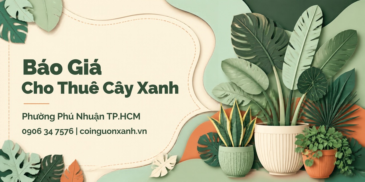 Báo Giá Cho Thuê Cây Xanh Phường Phú Nhuận TP.HCM Mới Nhất