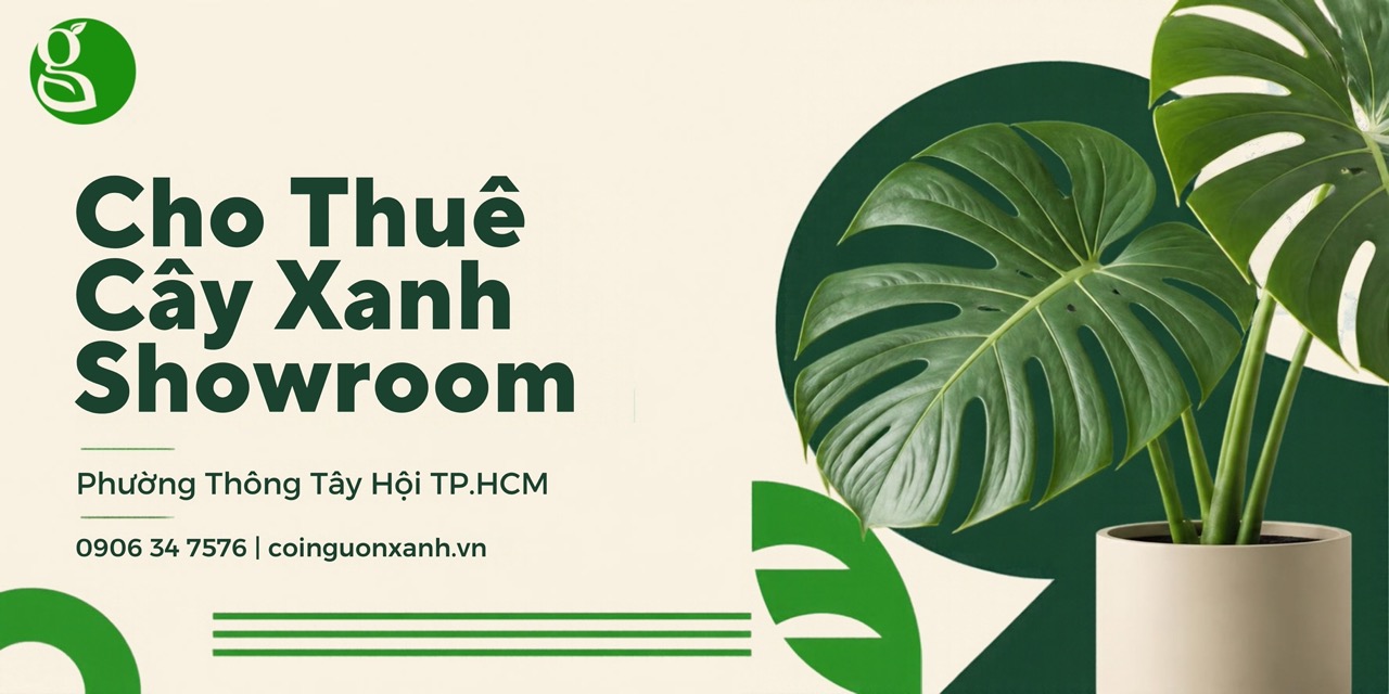 Cho Thuê Cây Xanh Showroom Ở Phường Thông Tây Hội TP.HCM – Không Gian Trưng Bày Sang Trọng