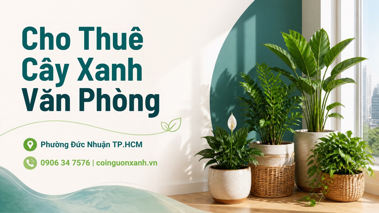 Cho Thuê Cây Xanh Văn Phòng Ở Phường Đức Nhuận TP.HCM – Không Gian Xanh, Chuyên Nghiệp