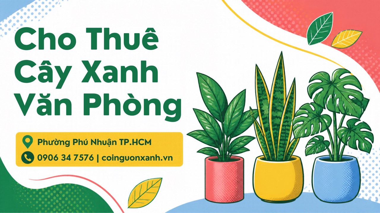 Cho Thuê Cây Xanh Văn Phòng Ở Phường Phú Nhuận TP.HCM – Không Gian Xanh, Chuyên Nghiệp