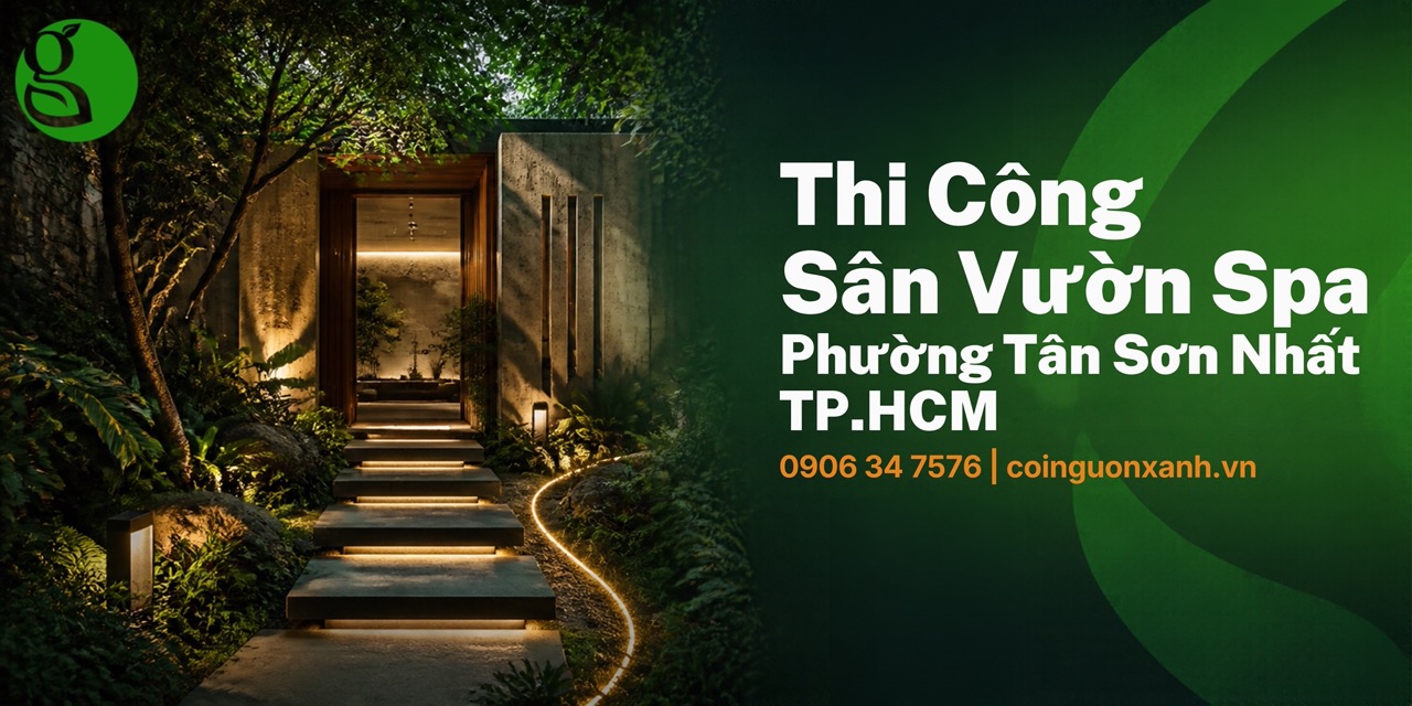 Thi Công Sân Vườn Spa Ở Phường Tân Sơn Nhất TP.HCM – Kiến Tạo Không Gian Thư Giãn Đẳng Cấp