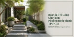 Báo Giá Thi Công Sân Vườn Ở Phường Bình Thạnh TP.HCM