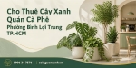 Cho Thuê Cây Xanh Quán Cà Phê Ở Phường Bình Lợi Trung TP.HCM