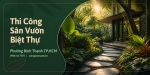 Thi công sân vườn biệt thự ở Phường Bình Thạnh TP.HCM – Không gian xanh sang trọng
