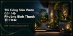 Thi Công Sân Vườn Căn Hộ Ở Phường Bình Thạnh TP.HCM