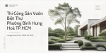 Thi Công Sân Vườn Biệt Thự Ở Phường Bình Hưng Hòa TP.HCM