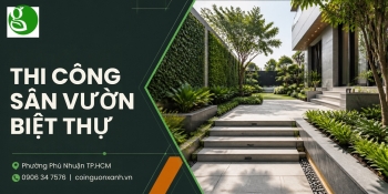 Thi Công Sân Vườn Biệt Thự Ở Phường Phú Nhuận TP.HCM Đẹp, Đẳng Cấp