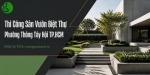 Thi Công Sân Vườn Biệt Thự Ở Phường Thông Tây Hội TP.HCM Đẹp, Sang Trọng