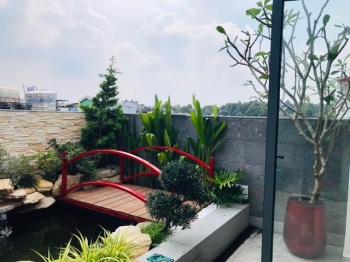 Ý Nghĩa Phong Thủy Của Tiểu Cảnh Sân Vườn Hồ Cá