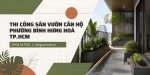 Thi Công Sân Vườn Căn Hộ Ở Phường Bình Hưng Hòa TP.HCM