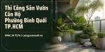 Thi công sân vườn căn hộ ở Phường Bình Quới TP.HCM chuyên nghiệp, đẹp và tiện dụng