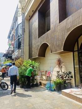 Cội Nguồn Xanh Thi Công Sân Vườn Nhà Hàng Son Tại Phường Sài Gòn TP.HCM