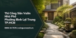 Thi công sân vườn nhà phố ở Phường Bình Lợi Trung TP.HCM
