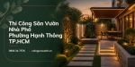 Thi Công Sân Vườn Nhà Phố Ở Phường Hạnh Thông TP.HCM Trọn Gói