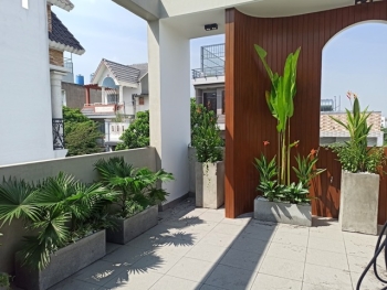 Thi công sân vườn nhà phố Quận 12 TP.HCM