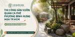 Thi Công Sân Vườn Quán Cà Phê Ở Phường Bình Hưng Hòa TP.HCM