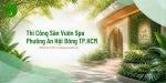 Thi Công Sân Vườn Spa Ở Phường An Hội Đông TP.HCM – Không Gian Thư Giãn Xanh, Sang Trọng