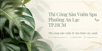 Thi Công Sân Vườn Spa Ở Phường An Lạc TP.HCM – Đẹp, Thư Giãn, Chuyên Nghiệp